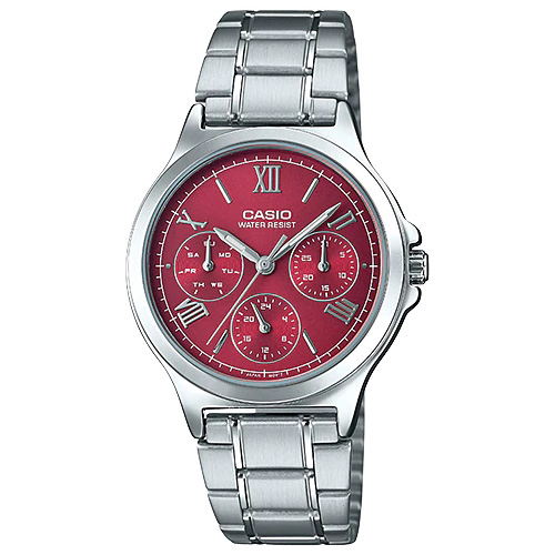 Casio Dress Multi Hands Ladies LTP-V300D-4A2UDF