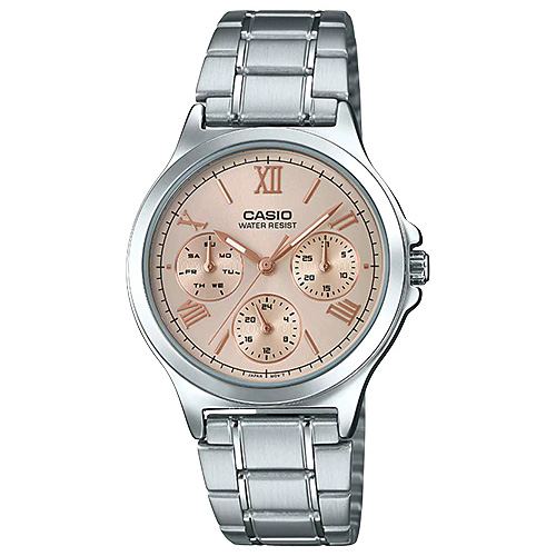 Casio Dress Multi Hands Ladies LTP-V300D-9A2UDF